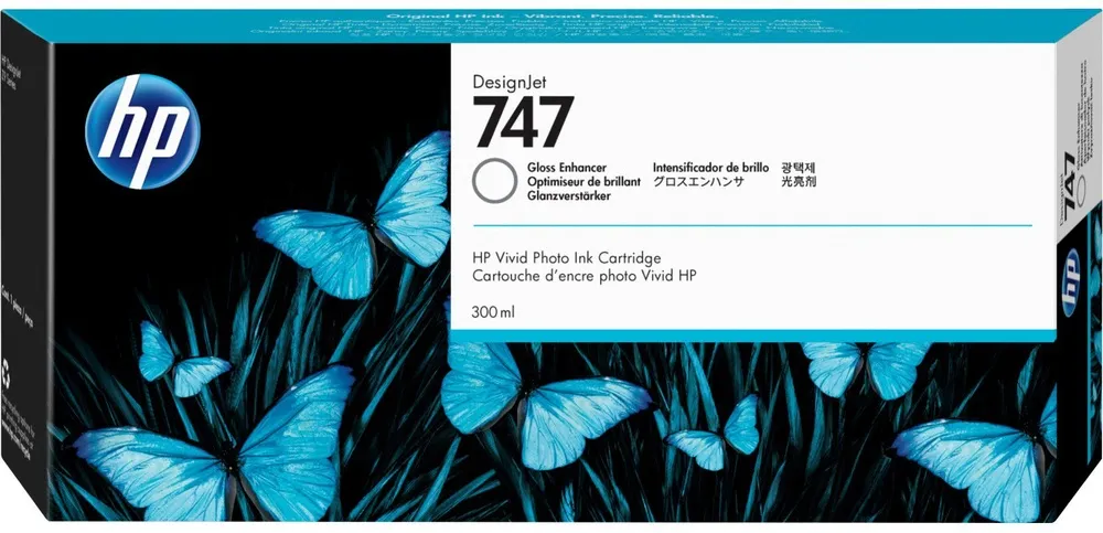 ראש דיו גלוס מקורי HP 747 P2V87A