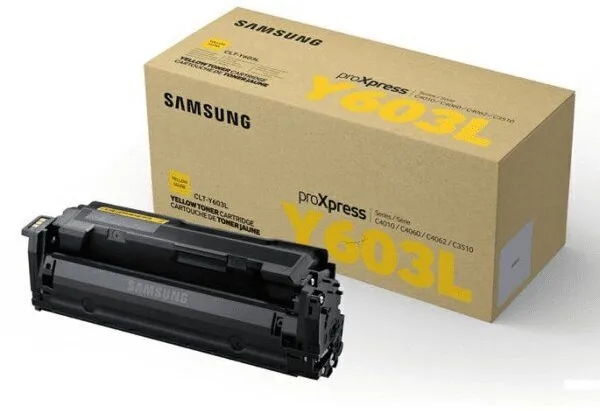 טונר צהוב מקורי Samsung CLT-Y603L SV253A