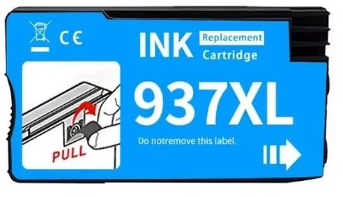 ראש דיו כחול תואם HP 937e 4S6W6NE