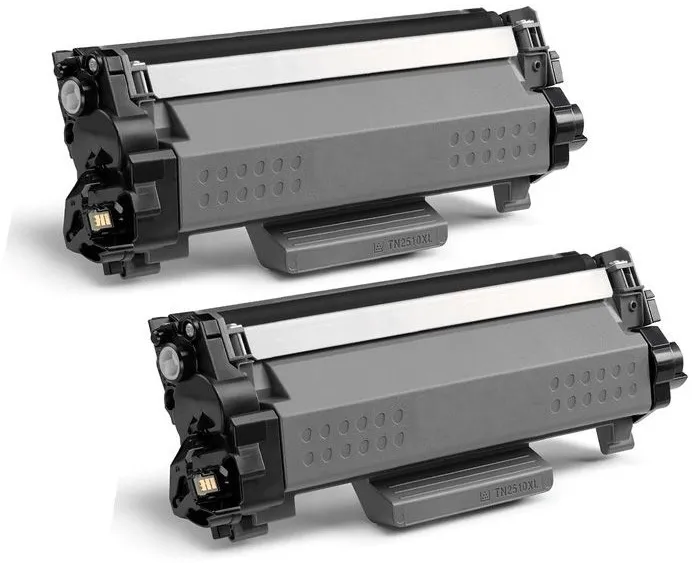 זוג טונרים תואמים Brother TN2510XL