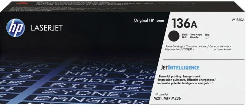טונר שחור מקורי HP 136A W1360A