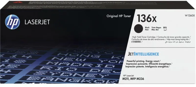 טונר שחור מקורי HP 136X W1360X