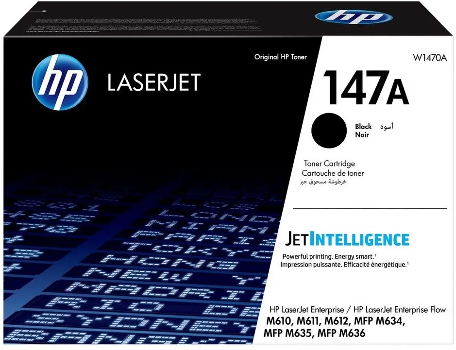 טונר שחור מקורי HP W1470A 147A