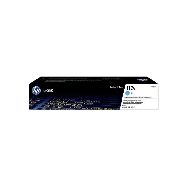 טונר כחול מקורי HP 117A W2071A