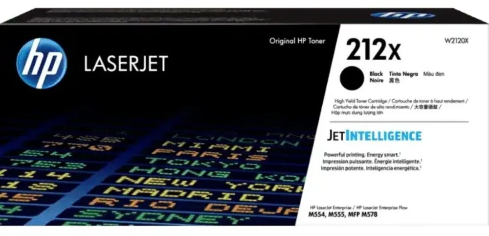 טונר שחור מקורי HP W2120X 212X