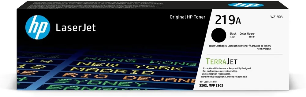 טונר שחור מקורי HP 219A W2190A