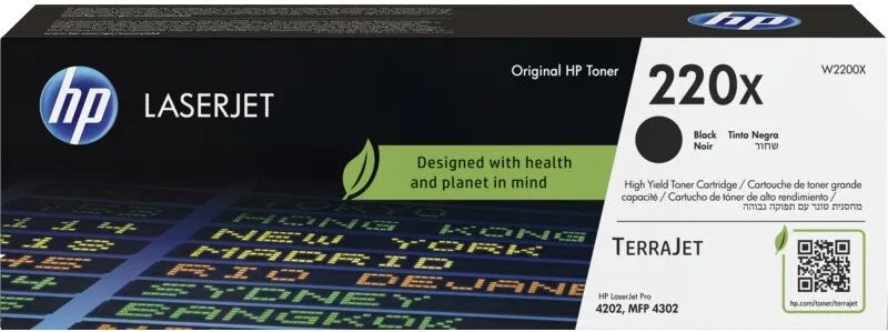 טונר שחור מקורי HP 220X W2200X