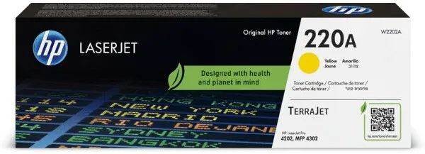 טונר צהוב מקורי HP 220A W2202A