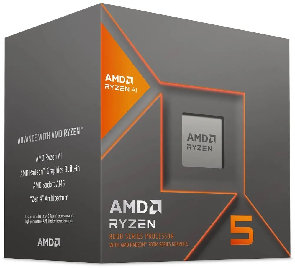 מעבד AMD Zen 4 Ryzen 5 8500G 5.0GHz AM5 Box