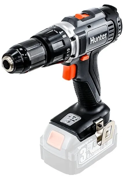 מברגה רוטטת/קודחת Hunter 100311-006 18V – גוף בלבד