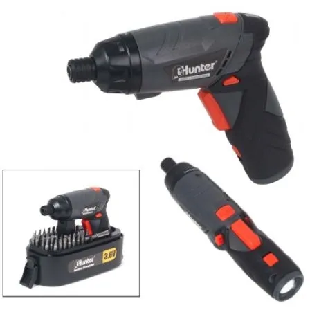 מברגה קומפקטית נטענת Hunter 100311-016 – עם סוללה 1.5Ah