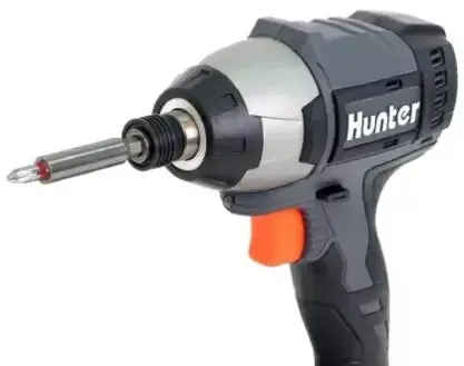 מברגת אימפקט נטענת Hunter 100312-014 18V – עם שתי סוללות 3Ah