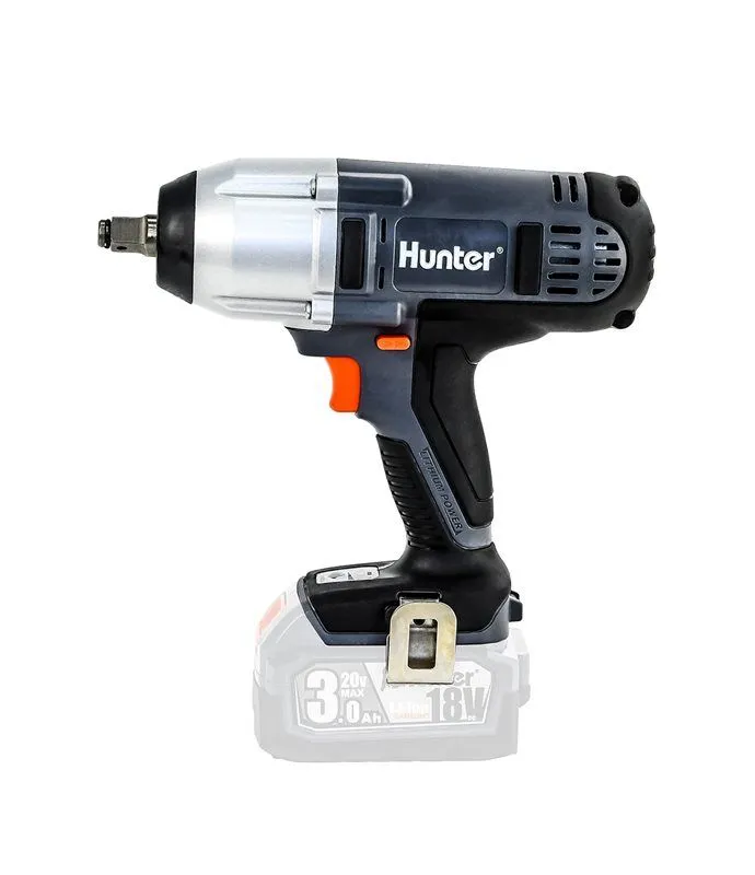 מפתח אימפקט Hunter 100314-001 18V – גוף בלבד