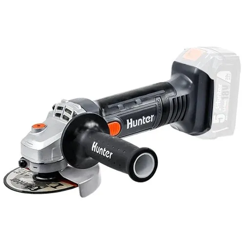 משחזת זווית נטענת 4.5" Hunter 100411-008 18V – גוף בלבד