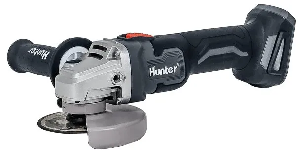 משחזת זווית נטענת 5" Hunter 100411-015 18V – עם סוללה 5Ah ומטען 6.5A