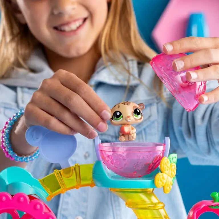 פט שופ סט גלגל ענק עם 2 בובות My littlest pet shop