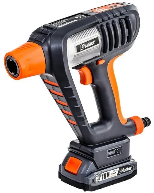 אקדח שטיפה בלחץ נטען Hunter 102303-002 18V – עם סוללה 1.5Ah