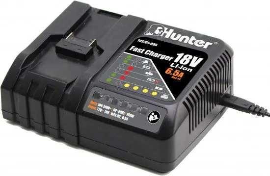 מטען לסוללה Hunter 102701-005 18V 6.5A