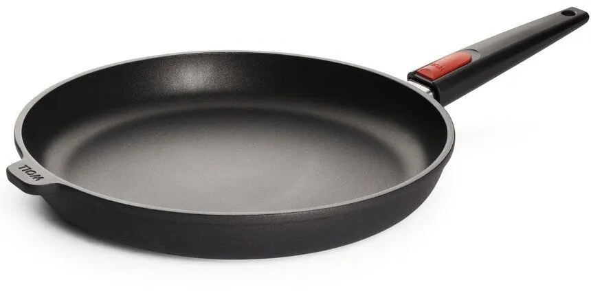מחבת עגולה אינדוקציה 32 ס"מ עם ידית מתנתקת Woll Titanium Nowo