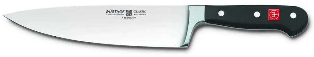סכין שף באורך 23 ס"מ Wusthof Classic 4582 בצבע שחור