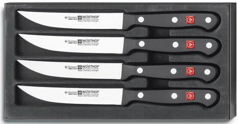 סט 4 סכיני סטייק Wusthof Gourmet 9729