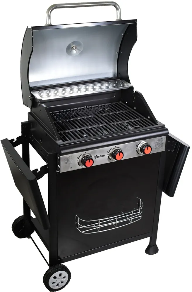 גריל גז 3 מבערים Arrow 151500-002 30,000BTU
