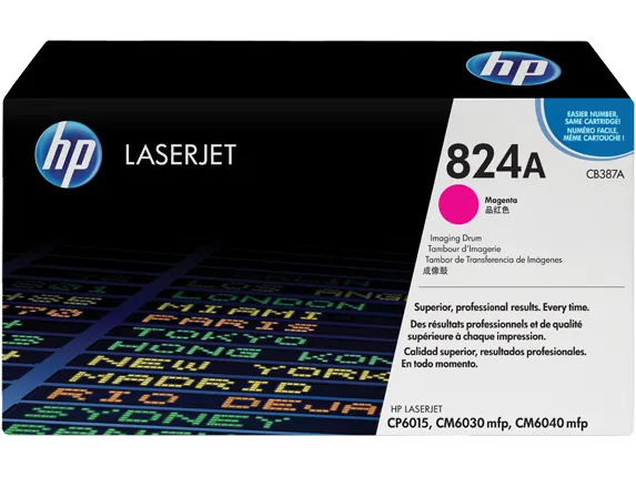 תוף אדום מקורי HP CB387A