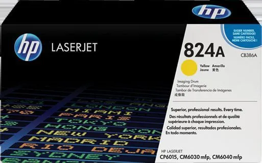 תוף צהוב מקורי HP CB386A
