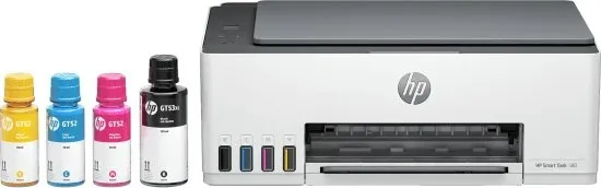 מדפסת חסכונית ‏הזרקת דיו ‏משולבת HP Smart Tank 580 1F3Y2A