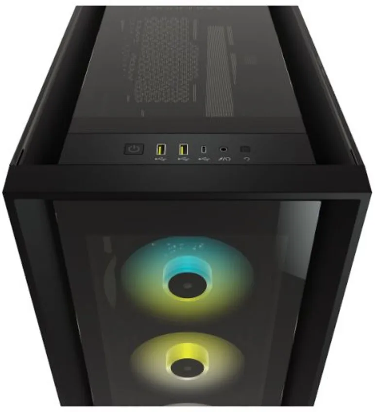 מארז מחשב בצבע שחור Corsair iCUE 5000X RGB CC-9011212-WW Mid Tower
