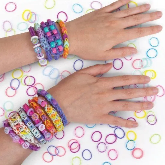ערכה להכנת צמידי חברות Nebulous Stars Rainbow Loom