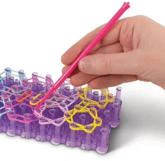 ערכה להכנת צמידי חברות Nebulous Stars Rainbow Loom