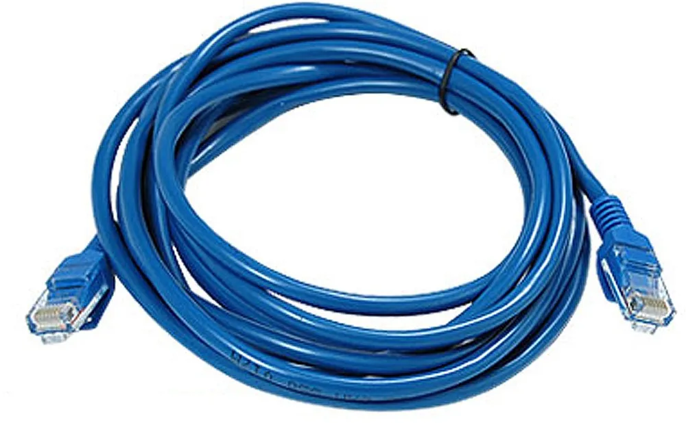 כבל רשת מסוכך CAT5e‏ באורך 1 מטר