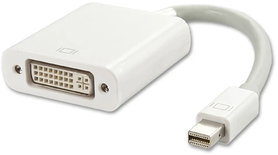 מתאם DVI נקבה ל-Mini DisplayPort זכר