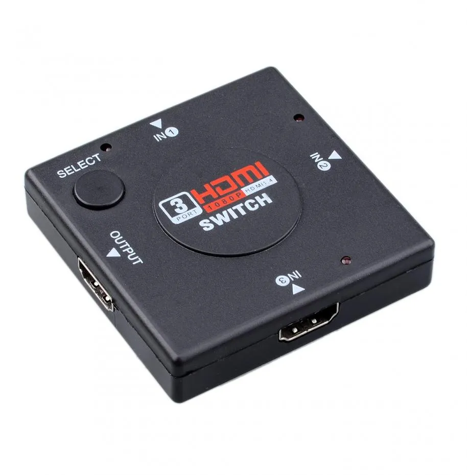 קופסת מיתוג HDMI דיגיטלית ידנית – 3 כניסות