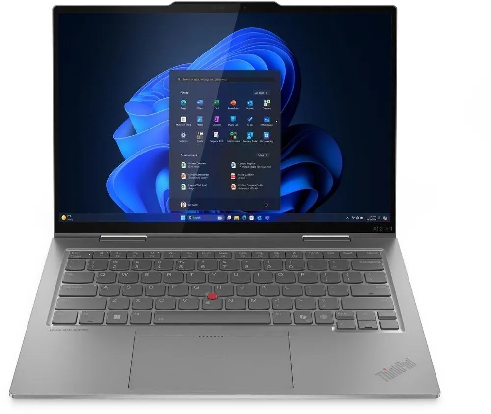 מחשב נייד עם מסך מגע Lenovo ThinkPad X1 2-in-1 Gen 10 Aura Edition 21NU0022IV
