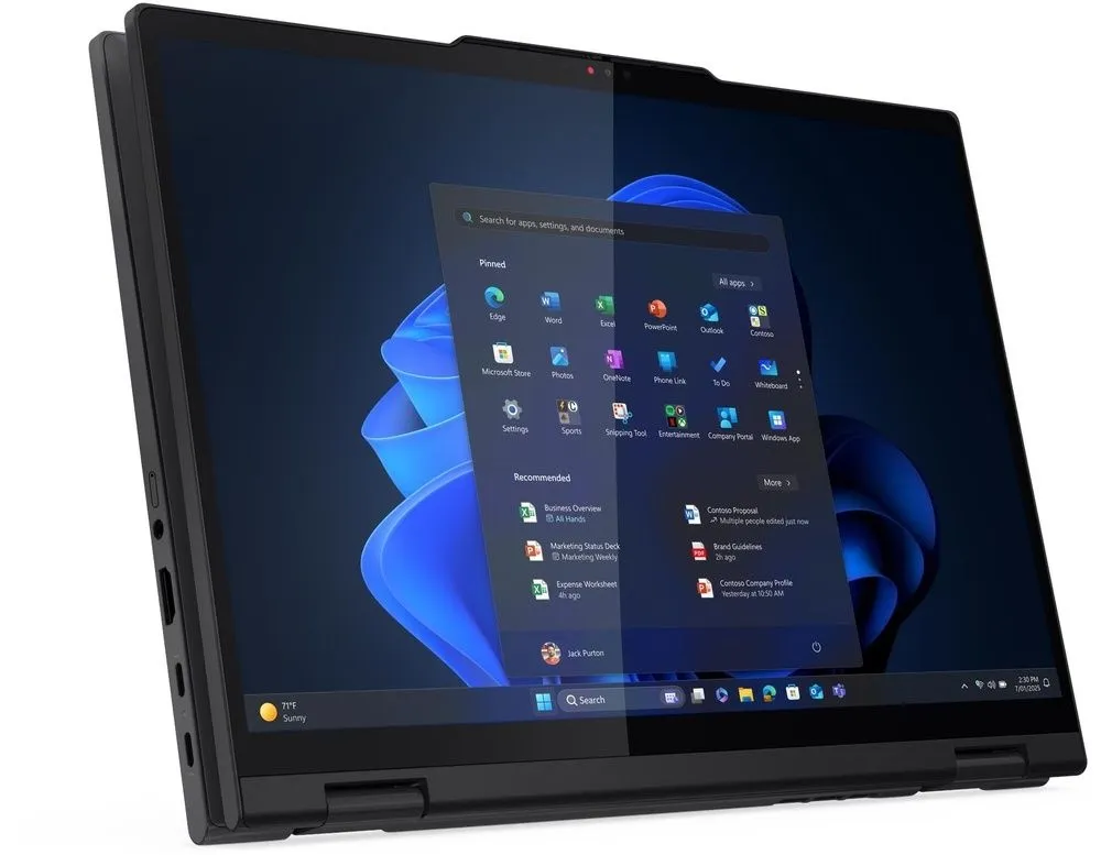 מחשב נייד עם מסך מגע Lenovo ThinkPad T14s 2-in-1 21R30043IV