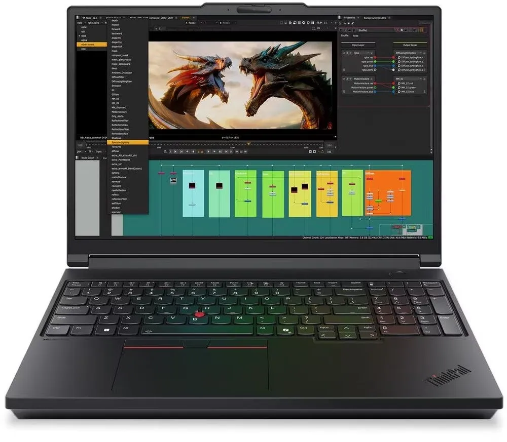 מחשב נייד עם מסך מגע Lenovo ThinkPad P16 Gen 3 21RQ0007IV