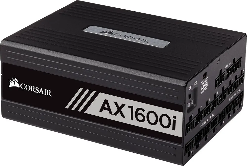 ספק כוח Corsair AX1600i 1600W 80 Plus Titanium