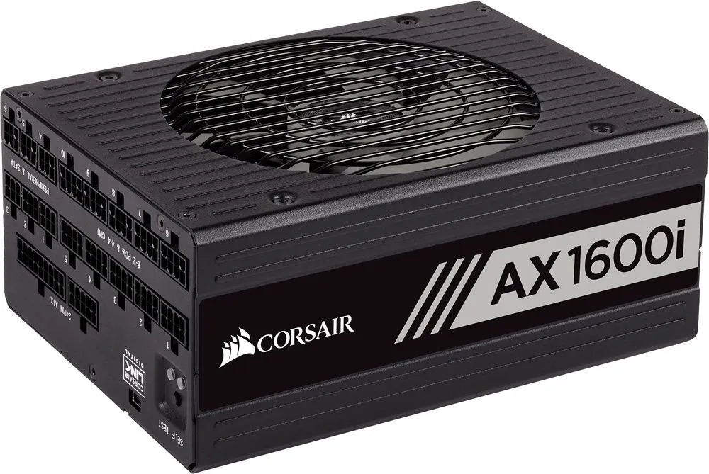 ספק כוח Corsair AX1600i 1600W 80 Plus Titanium