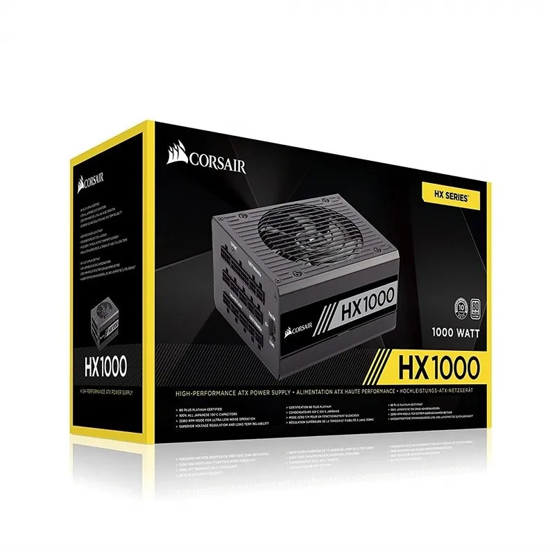 ספק כוח Corsair HX1000 80+ Platinum Modular 1000W