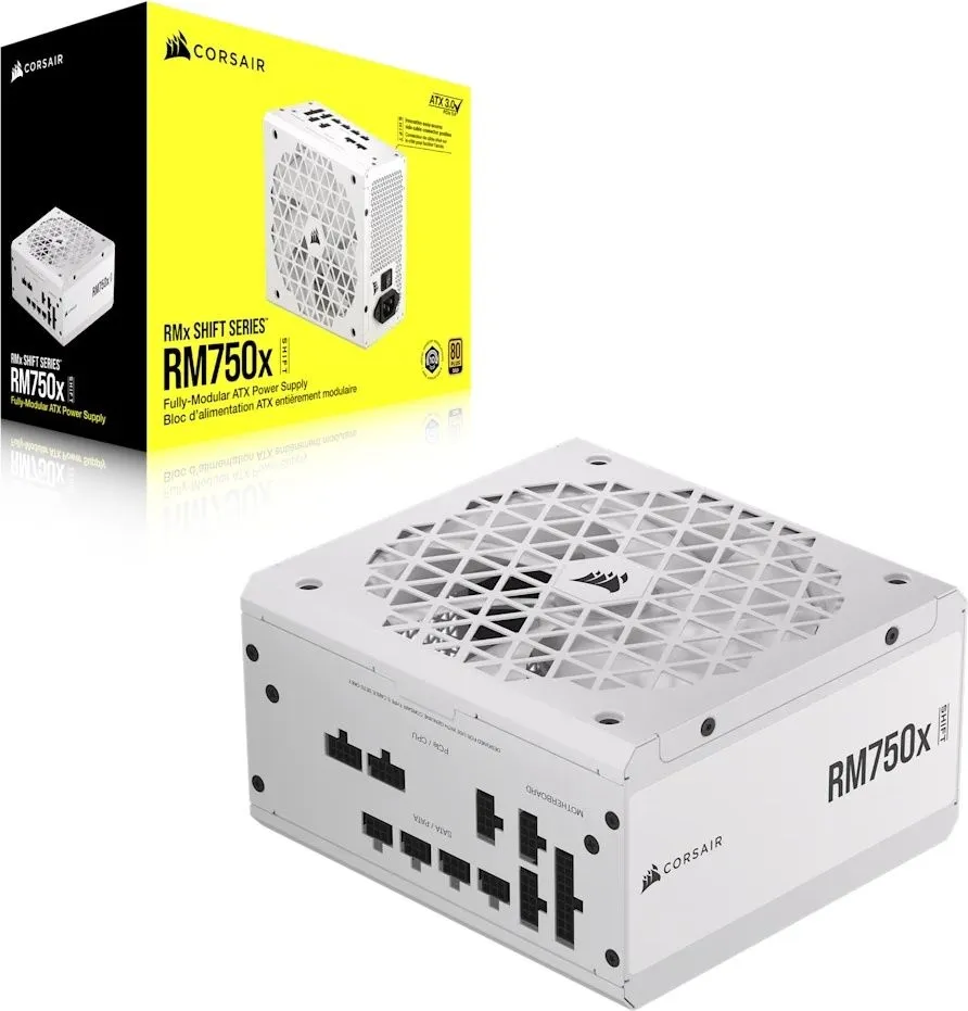 ספק כוח Corsair RM750x Shift Fully Modular 750W 80 Plus Gold