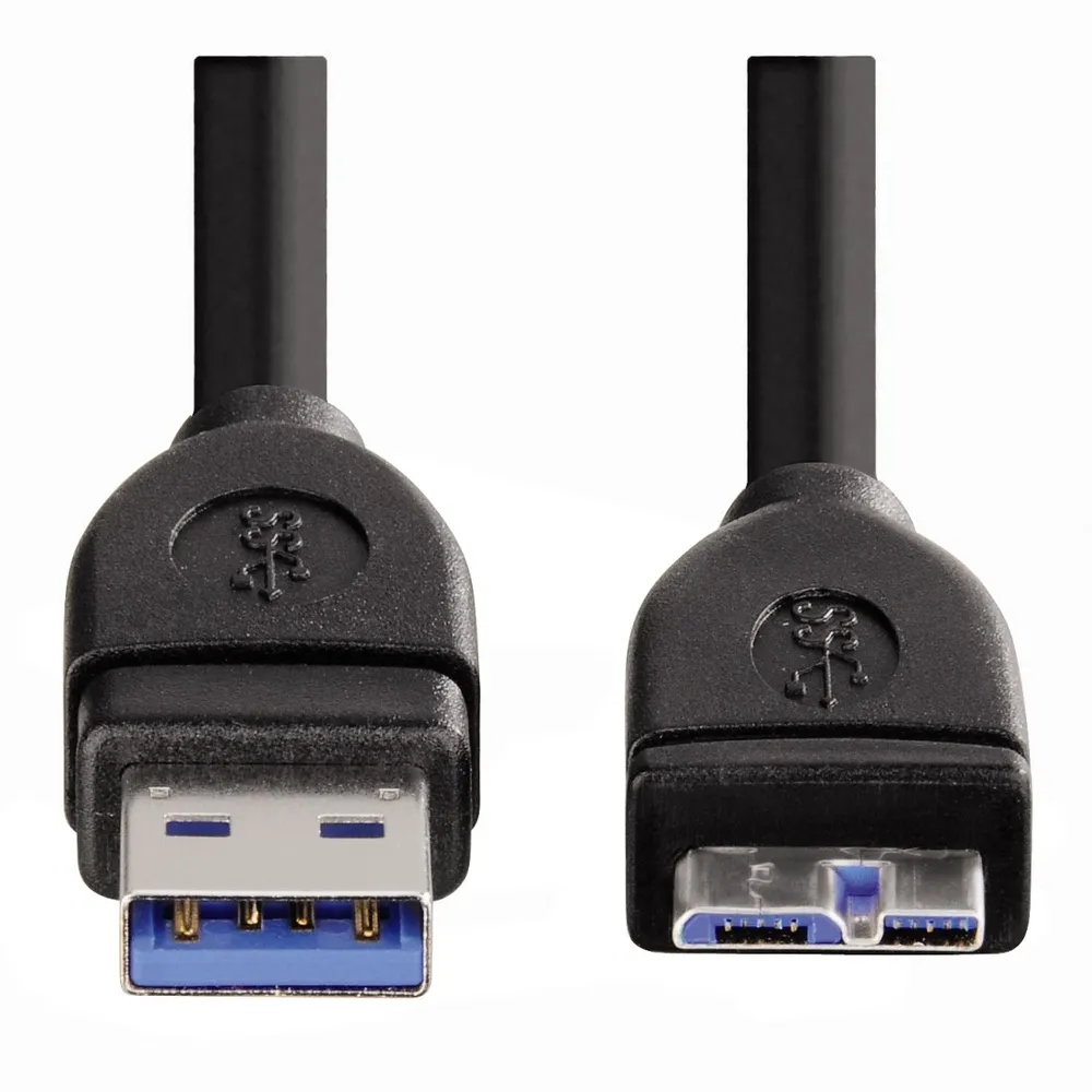 כבל מחיבור USB 3.0 Type-A לחיבור Micro USB 3.0 באורך מטר