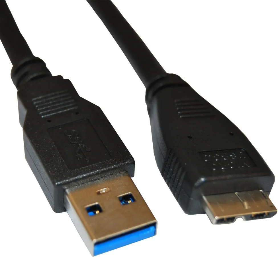 כבל מחיבור USB 3.0 Type-A לחיבור Micro USB 3.0 באורך מטר