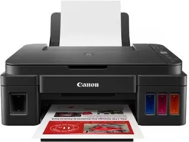 מדפסת הזרקת דיו צבעונית אלחוטית Canon Pixma G3410 BK