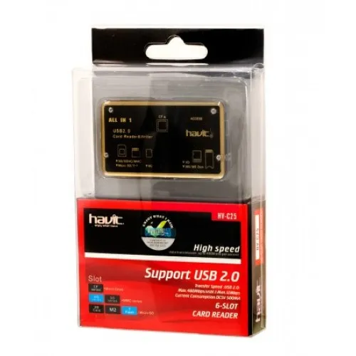 קורא כרטיסים HAVIT CS25