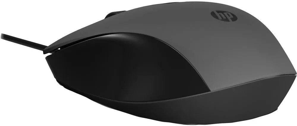 עכבר חוטי בצבע שחור HP 150 240J6AA