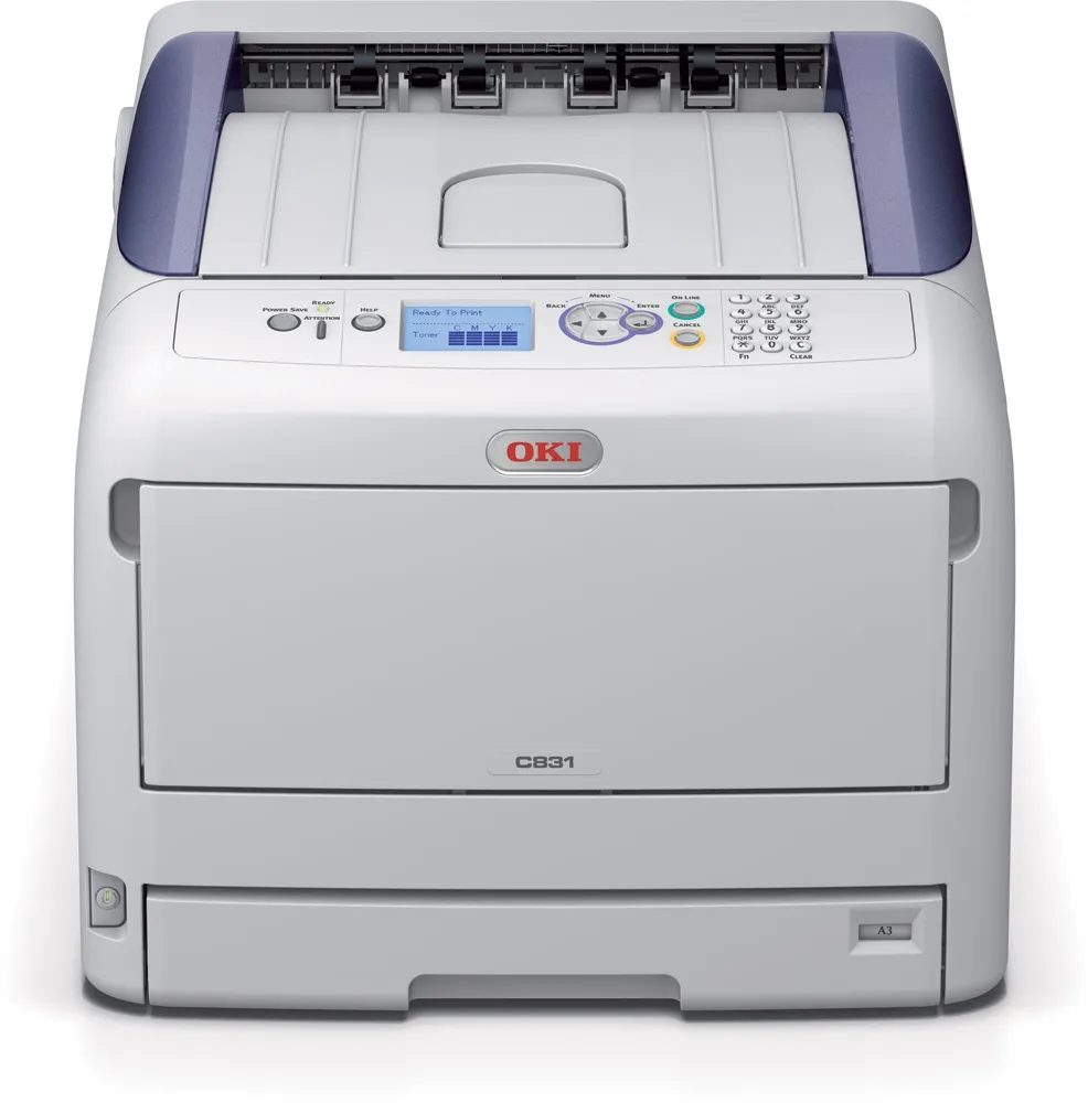 מדפסת לייזר Oki C831DNDT