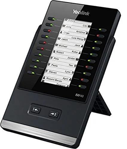 יחידת הרחבת מקשים עם צג LCD עתיר ביצועים Yealink EXP40