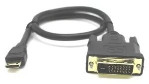 כבל Mini HDMI ל- DVI